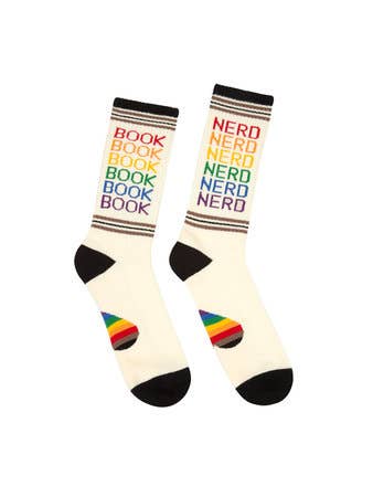 Penguin Random House LLC - Book Nerd Pride Gym Socks Lg