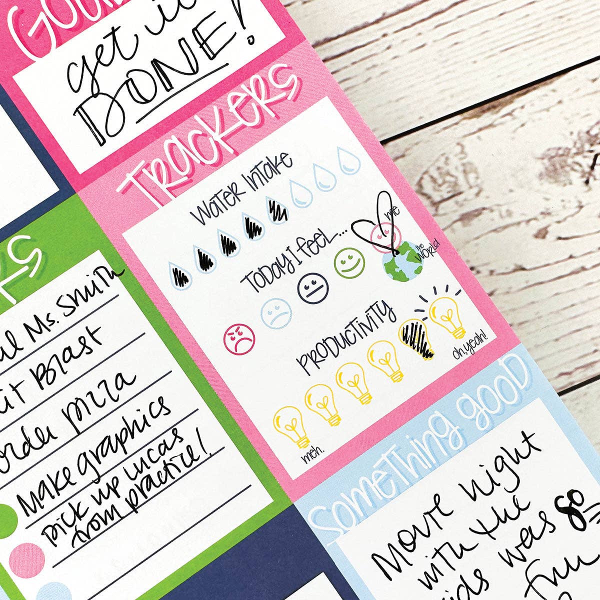 Peek at the Day™ Daily Planner Pad | Open Stock