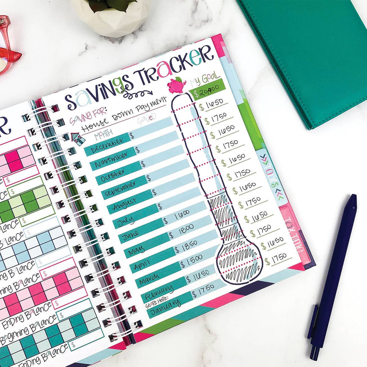 Budget Binder™ Bill Tracker Financial Planner | Open Stock