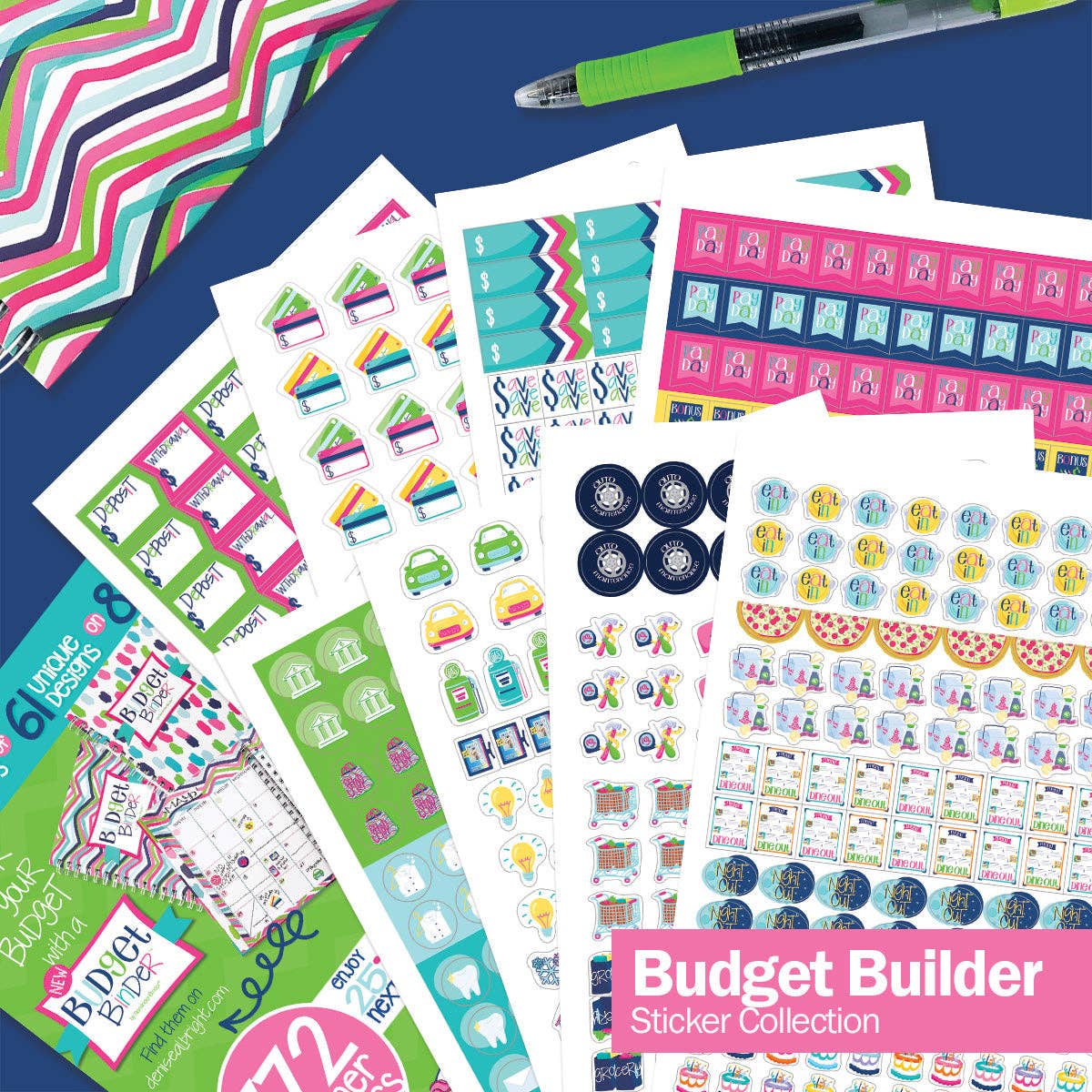 Planner Stickers for Budgeting | Open Stock