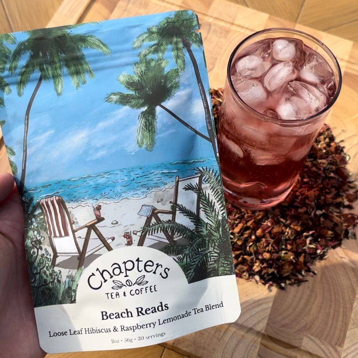 Chapters Tea - Beach Reads - Fruity Floral Loose Tea - Beauty Over Age