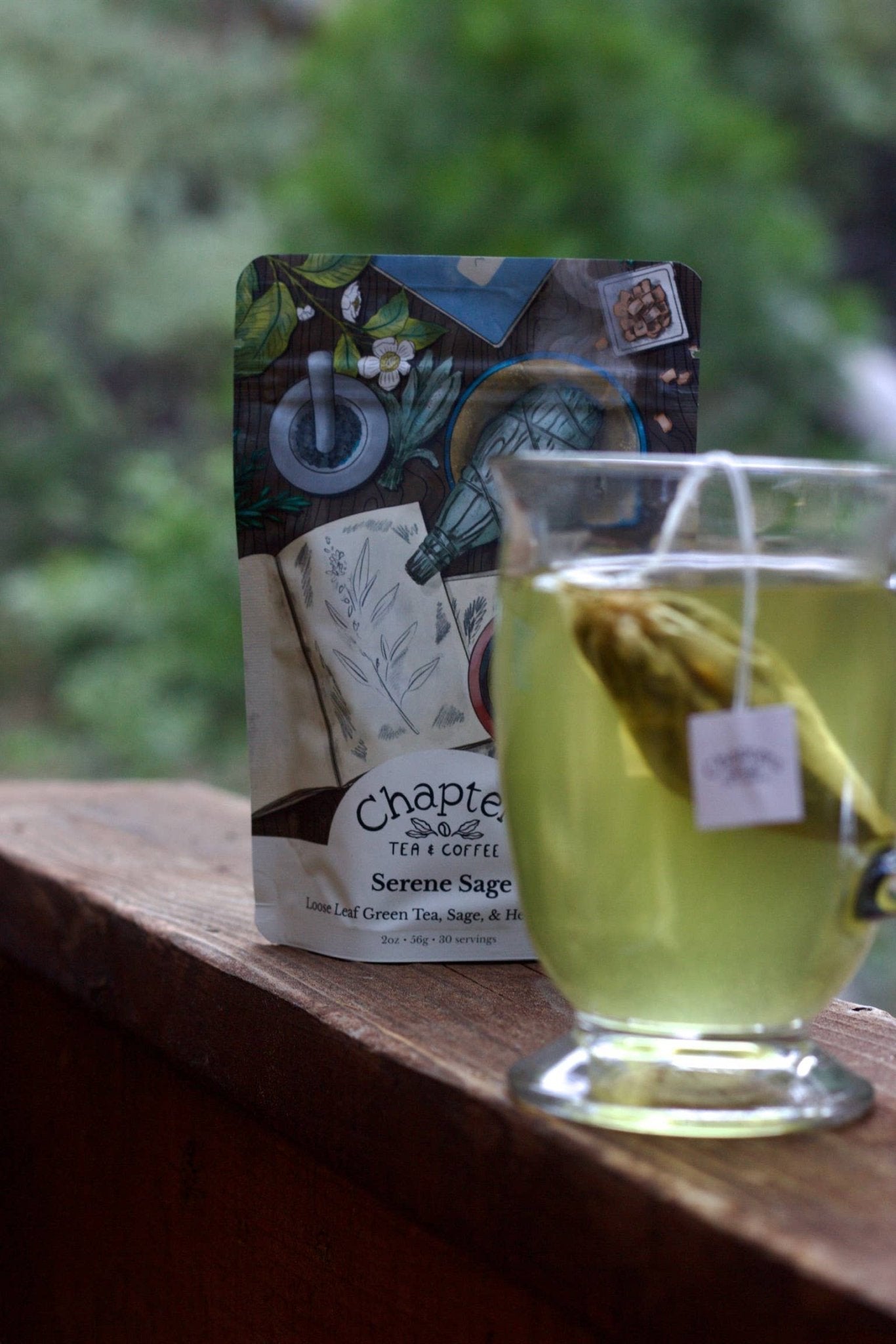 Chapters Tea - Serene Sage Calming Tea - Beauty Over Age