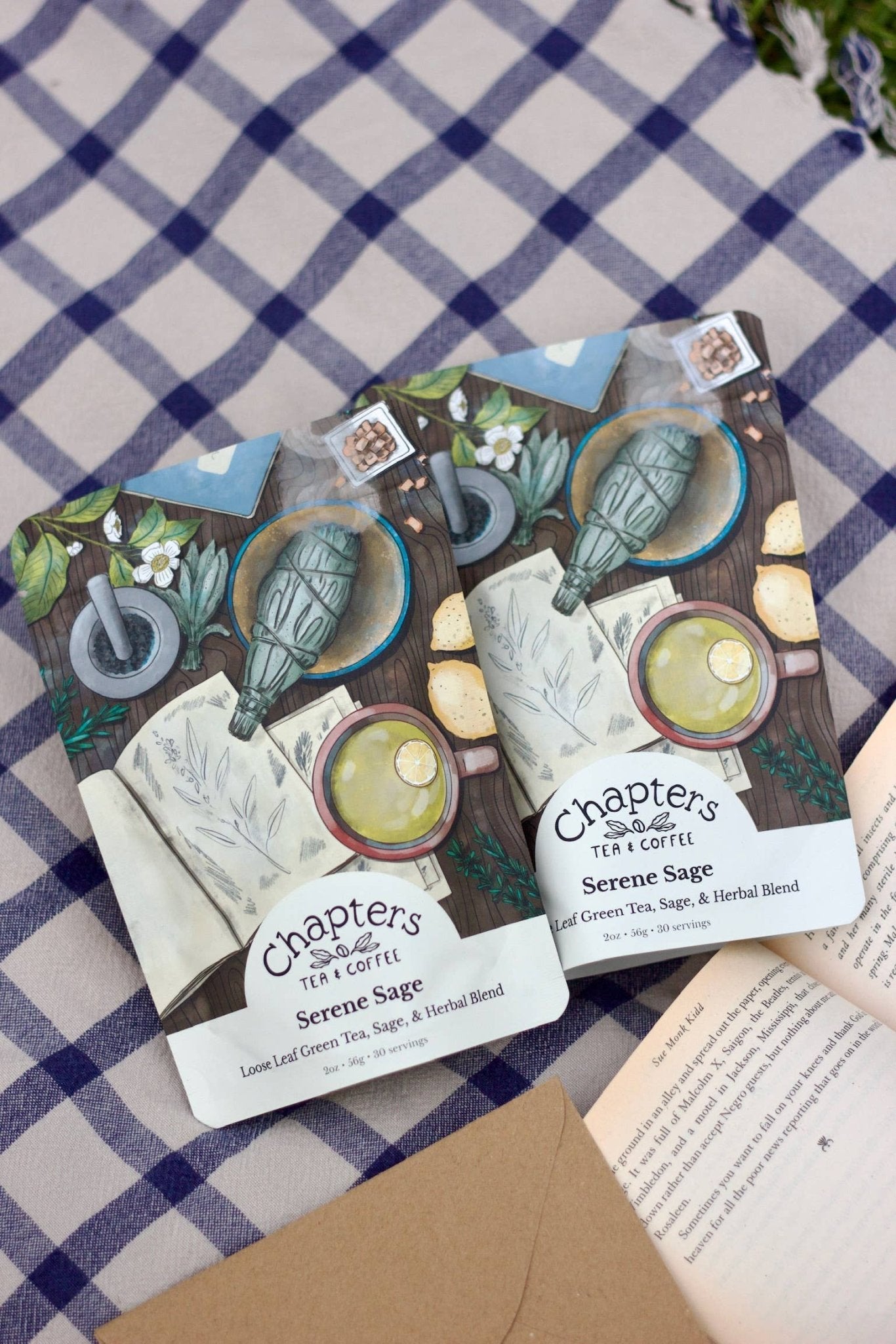 Chapters Tea - Serene Sage Calming Tea - Beauty Over Age