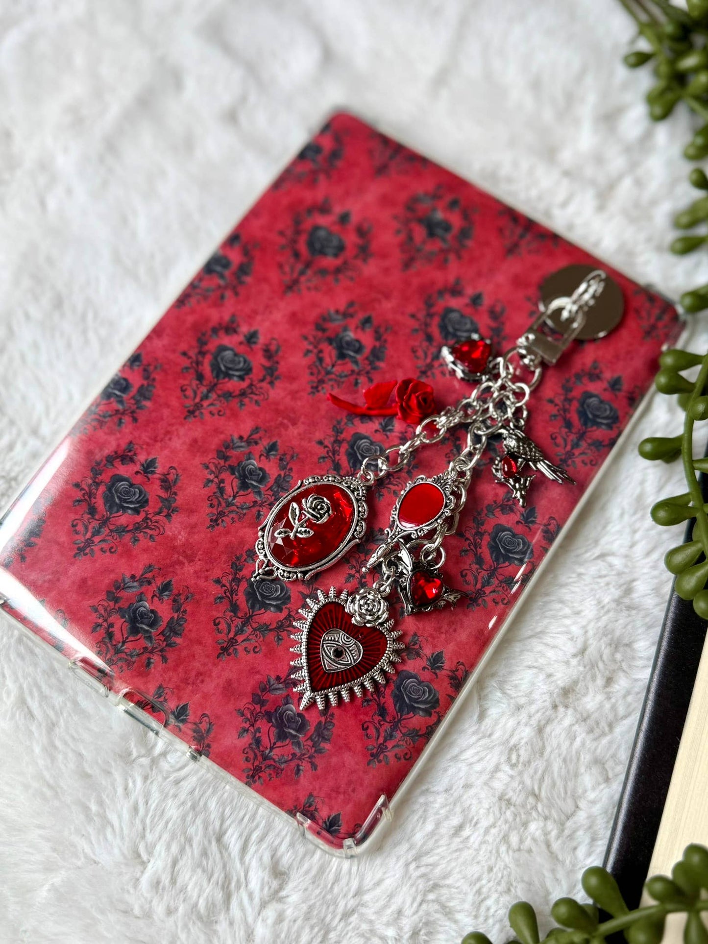 Dark Romance Kindle Charm - Dark Romance Phone Charm