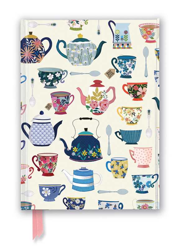 Simon & Schuster - Georgia Breeze: Teapots (Foiled Journal) by - Beauty Over Age