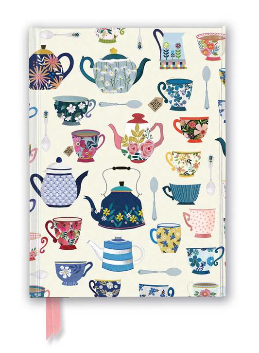 Simon & Schuster - Georgia Breeze: Teapots (Foiled Journal) by - Beauty Over Age