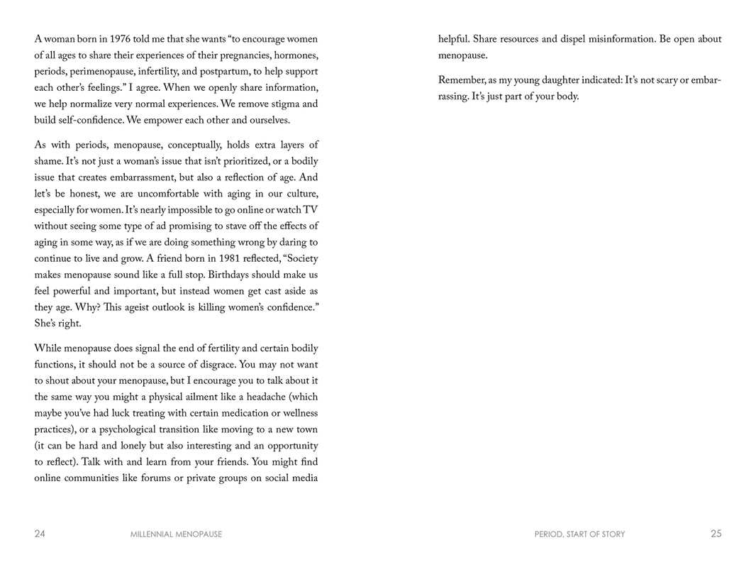 Simon & Schuster - Millennial Menopause by Lauren A. Tetenbaum - Beauty Over Age