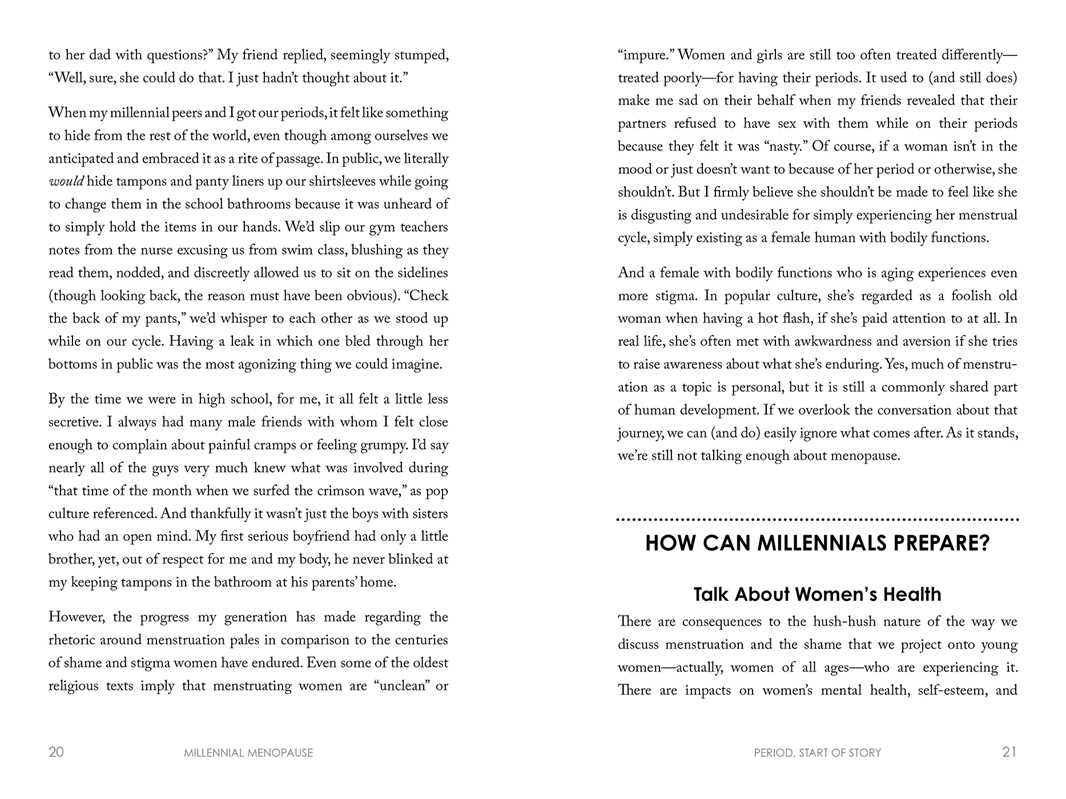 Simon & Schuster - Millennial Menopause by Lauren A. Tetenbaum - Beauty Over Age